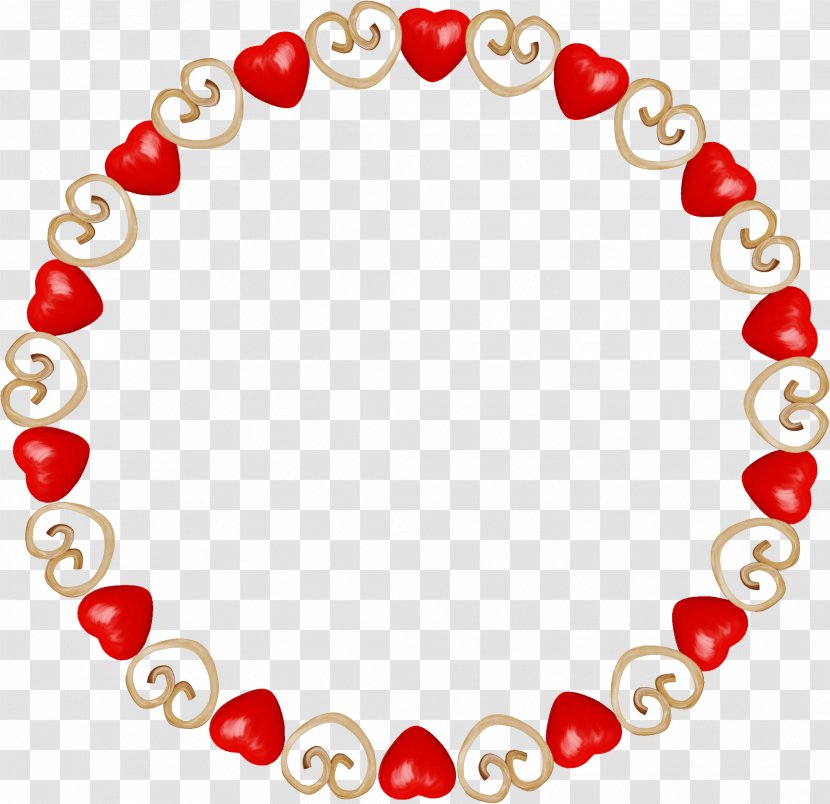 Picture Frames Valentine's Day Heart - Bead - Sweet Transparent PNG