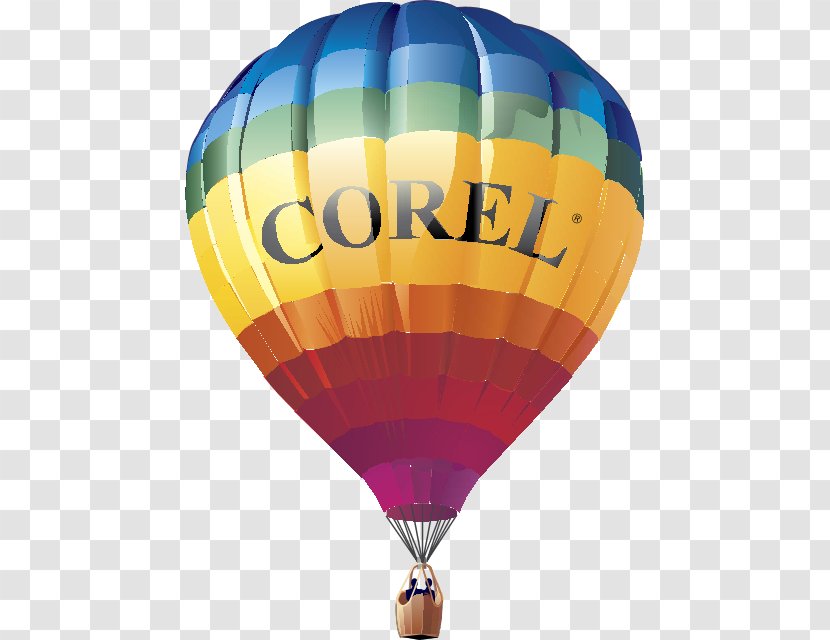CorelDRAW Cdr Logo - Hot Air Balloon - Design Transparent PNG