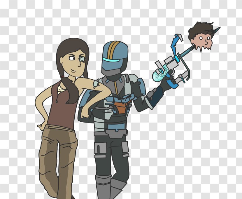 Robot Cartoon Character Finger - Fictional - Dead Space 2 Transparent PNG