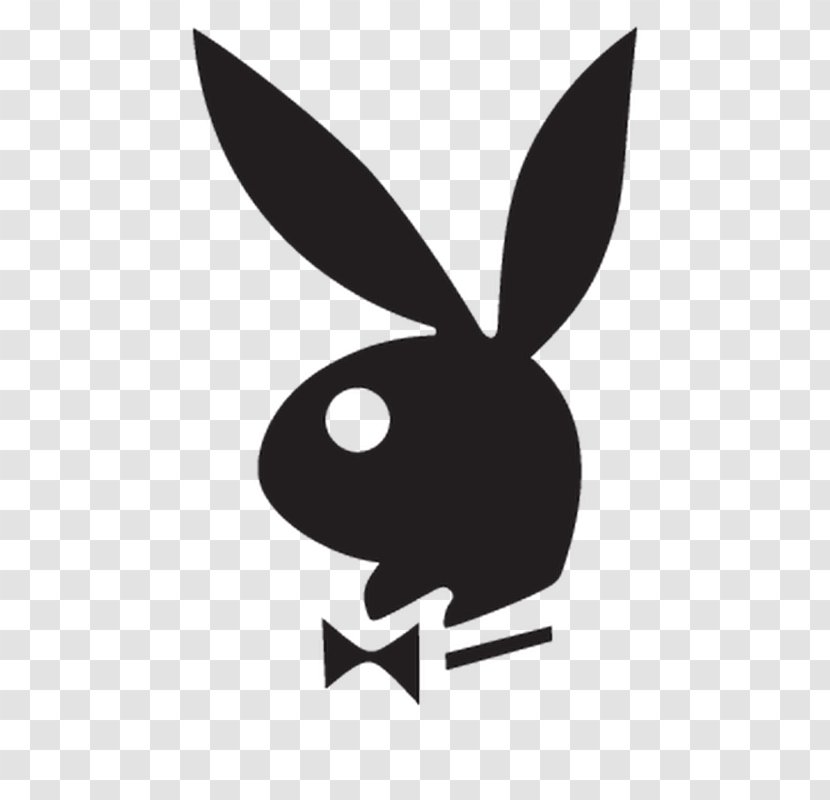 Playboy Enterprises Decal Bunny Sticker - Boy Black And White Transparent PNG