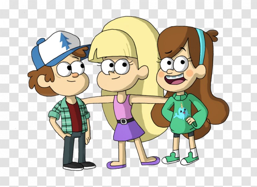 Mabel Pines Dipper Roadside Attraction Character - Friendship - Gravity Fall Transparent PNG