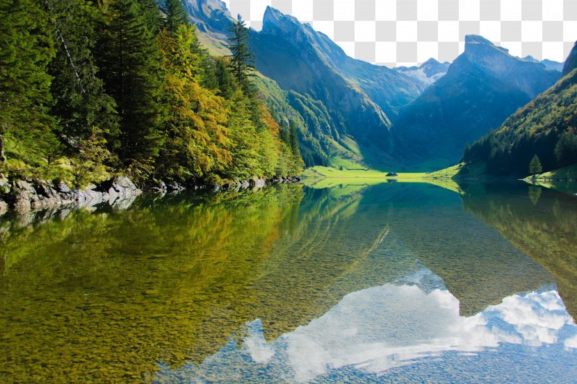 Natural Landscape Nature Water Resources Body Of Tarn - Wilderness - Mountain Transparent PNG