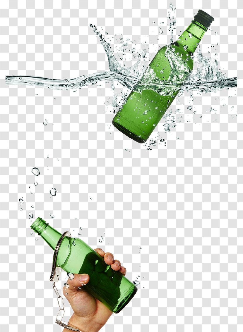 Beer Euclidean Vector - Grass - And Spray Bottles Transparent PNG