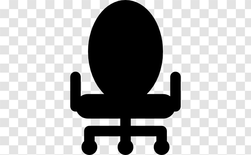 Office & Desk Chairs Furniture Study Seat - Black And White - Chair Transparent PNG