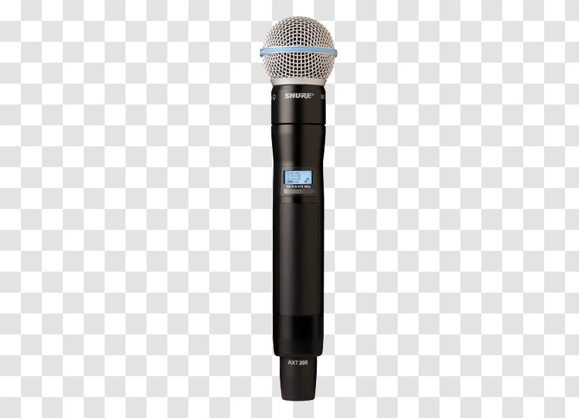 Wireless Microphone Transmitter Shure Transparent PNG