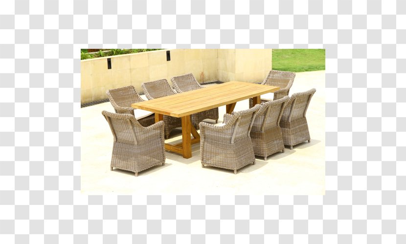 Table Garden Furniture Chair - Rectangle Transparent PNG