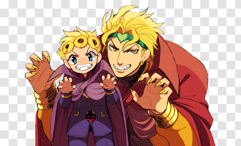 Dio Brando Jotaro Kujo GioGio's Bizarre Adventure JoJo's Adventure: All Star Battle Giorno Giovanna - Flower - Face Transparent PNG