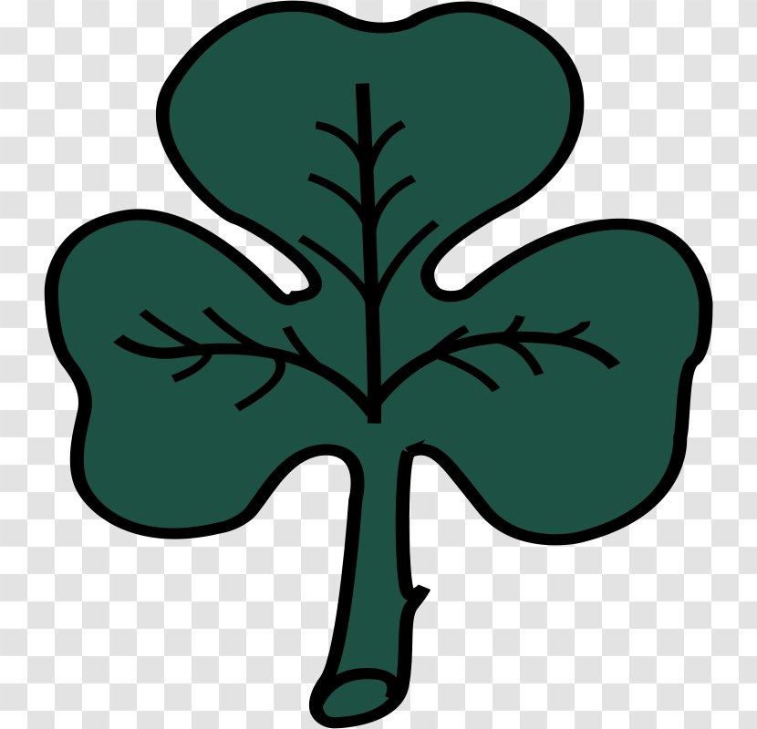 Montreal Flag Of Ireland Symbol Clip Art - Tree - Clover Picture Transparent PNG