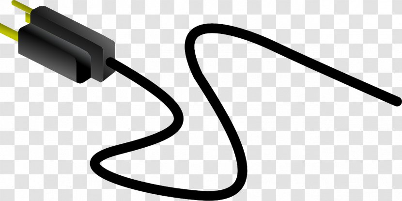 Clip Art Power Cord Openclipart Electrical Cable Electricity - Electric Vector Transparent PNG