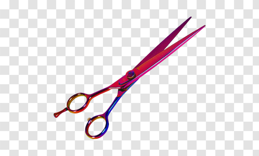 Scissors Hair Shear Cutting Tool Line Hair Care Transparent PNG