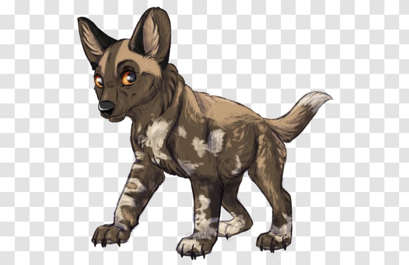 Whiskers African Wild Dog Puppy Cat - Dhole Transparent PNG