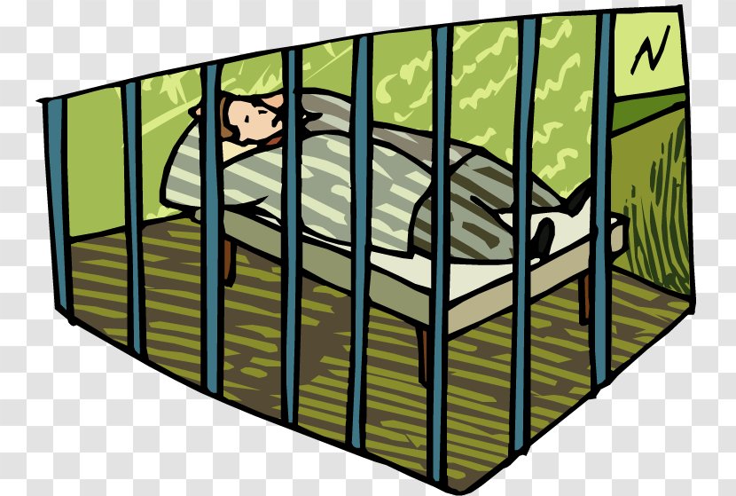 Prison Cell Drawing Clip Art - Cartoon Jail Pictures Transparent PNG