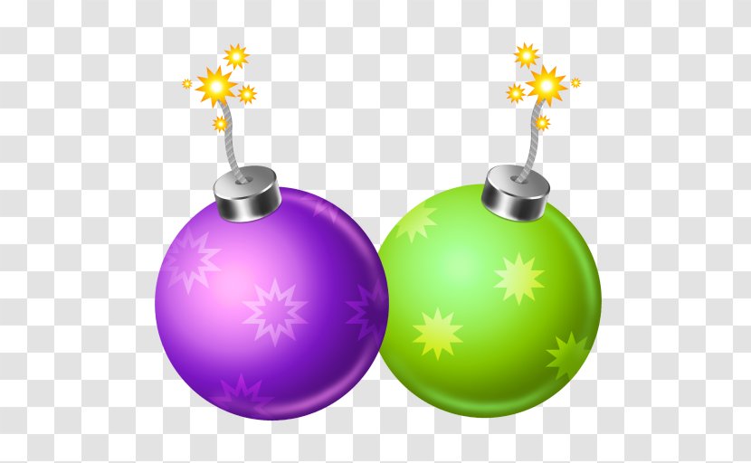 Sphere Christmas Ornament Decoration - Chinese New Year - Firecracker 2 Transparent PNG