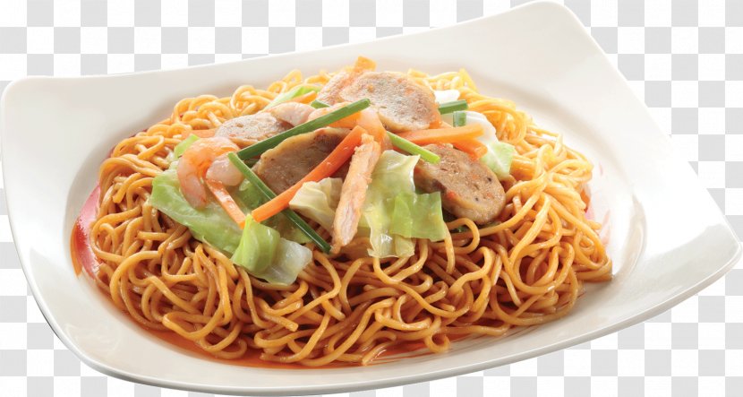 Pancit Chow Mein Chinese Noodles Filipino Cuisine - Sweet Cheese Dessert Transparent PNG