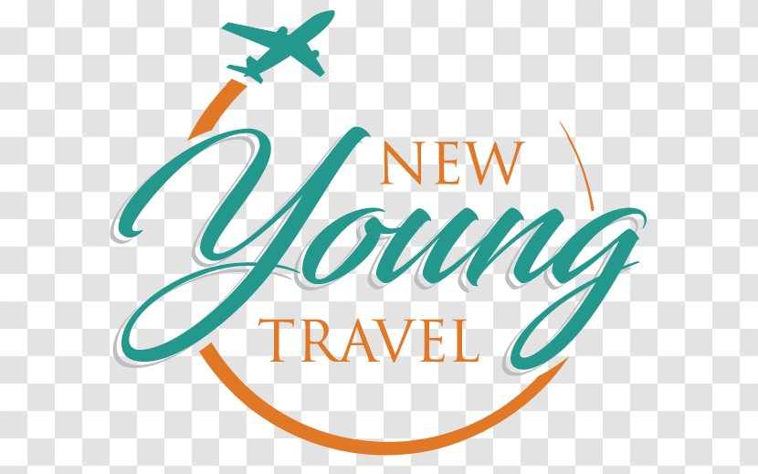 Logo New Young Travel Brand - Backpacking - Let Your Dreams Fly Transparent PNG