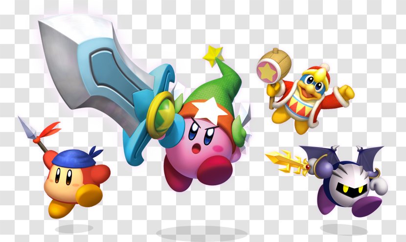 Kirby's Return To Dream Land Adventure Wii U 2 Transparent PNG