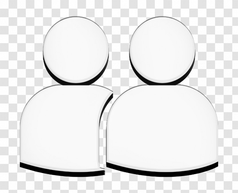 Humans 3 Icon Couple Users Silhouette Icon User Icon Transparent PNG
