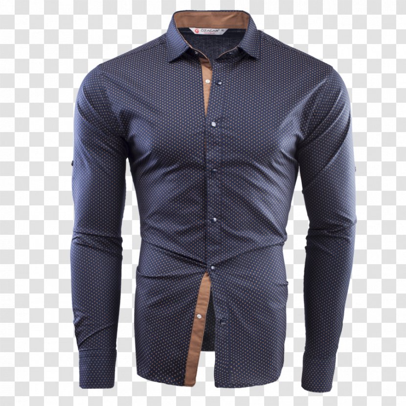 Long-sleeved T-shirt - Collar Transparent PNG