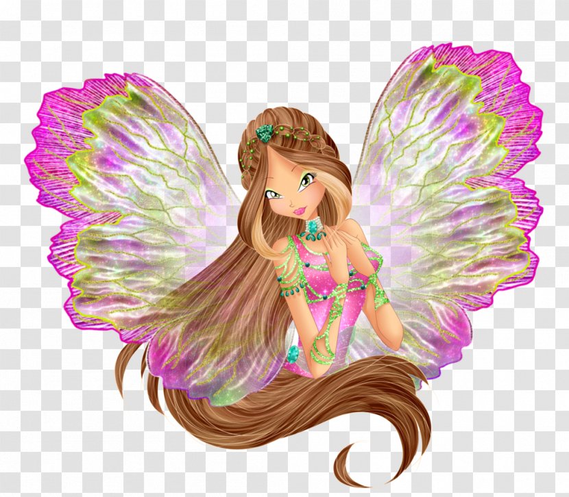 Flora Roxy Stella Bloom Fairy - Sirenix Transparent PNG