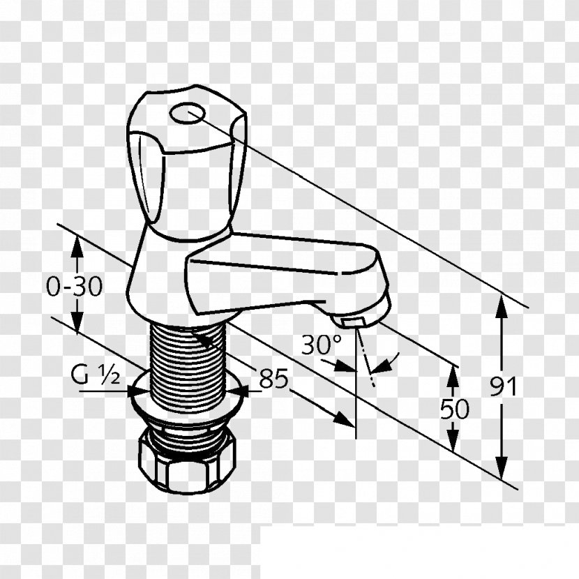 Kludi GmbH & Co. KG Line Art Plumbing Fixtures Drawing - Fixture - Hand Transparent PNG