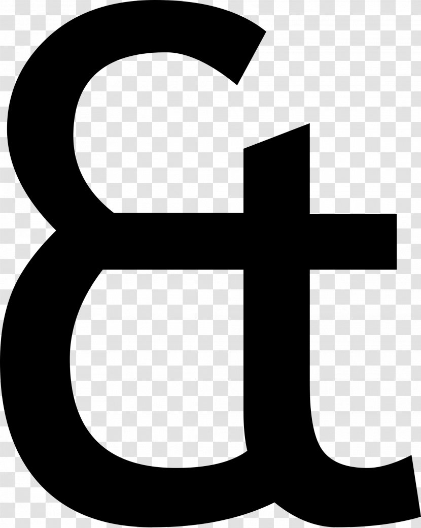 Ampersand Trebuchet MS Typographic Ligature Letter English Alphabet - Wikipedia Transparent PNG