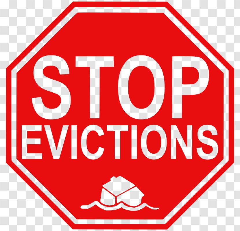 Eviction Stop Procrastination Clip Art Stock Illustration - Symbol - Expulsion Transparent PNG