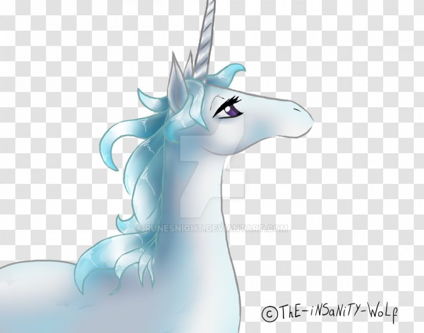 Horse Unicorn Cartoon - Organism Transparent PNG