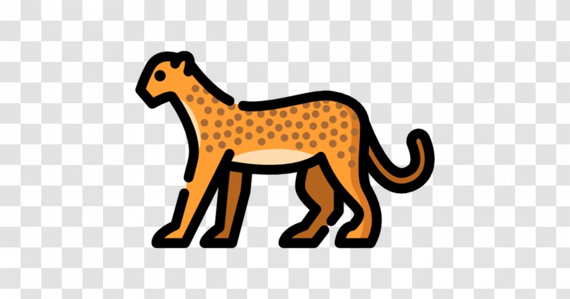 Cheetah Cat Clip Art Leopard - Gepard Sign Transparent PNG