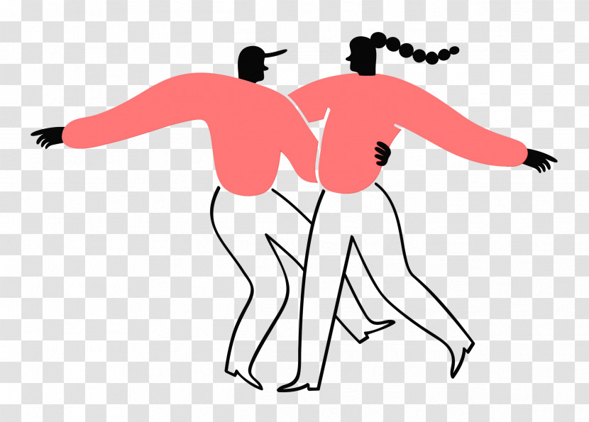 Human Body Clothing Human Cartoon Red Transparent PNG