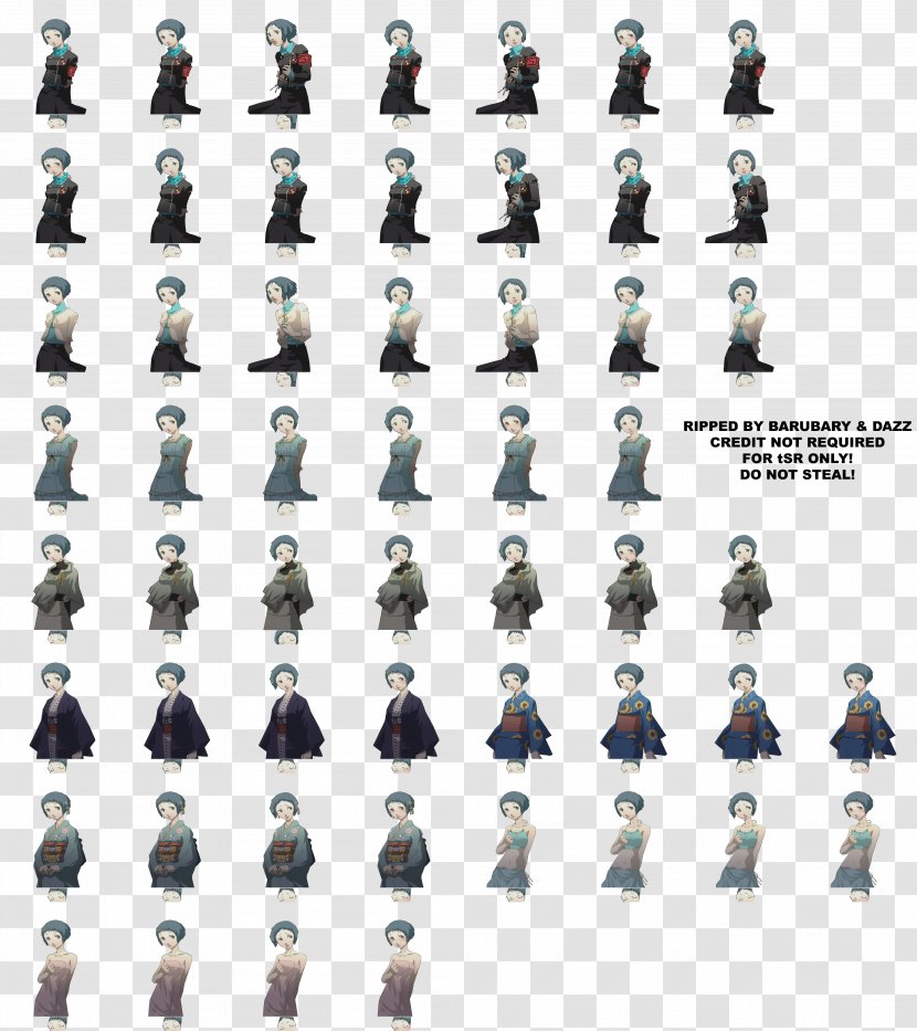 Shin Megami Tensei: Persona 3 4 Fuuka Yamagishi 5 PlayStation 2 - Team - Sprite Transparent PNG