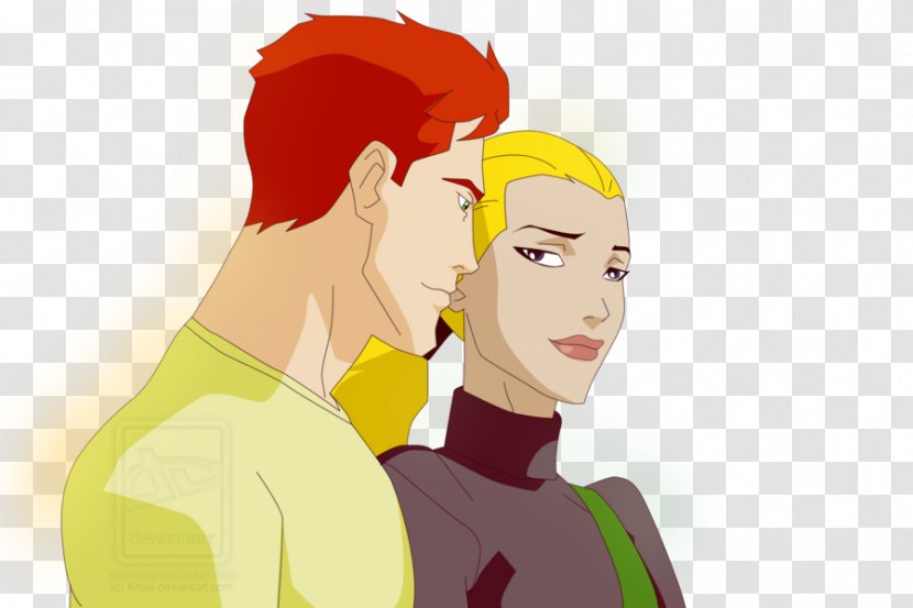 Wally West Artemis Crock Roy Harper Bart Allen Fan Art - Cartoon - Dc Comics Transparent PNG