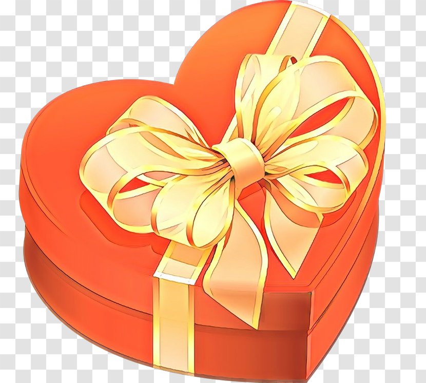Valentines Day Cartoon - Orange - Embellishment Wedding Favors Transparent PNG