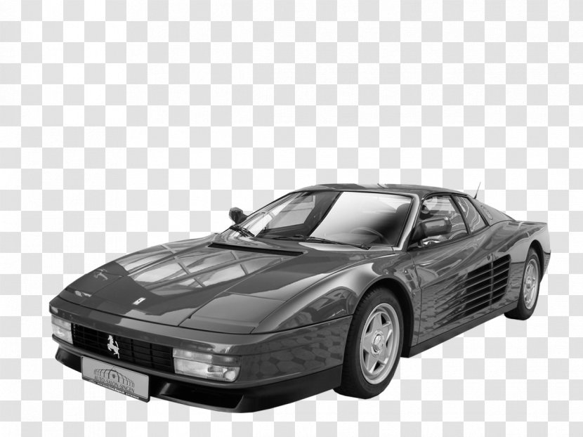 Ferrari Testarossa TR Car Convertible - Play Vehicle Transparent PNG