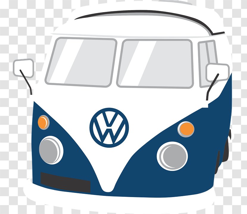 Volkswagen Type 2 Beetle Car Clip Art - Compact Transparent PNG