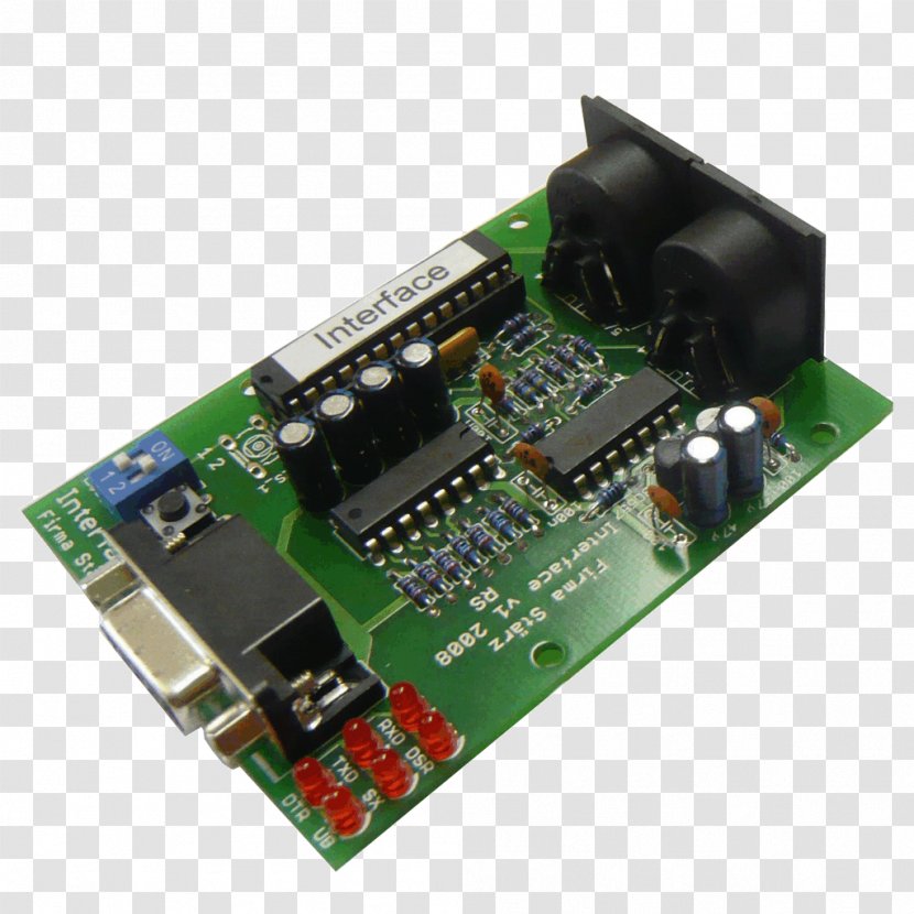 Interface Datasheet Data Transfer Rate RS-232 Input/output - Electronic Component Transparent PNG