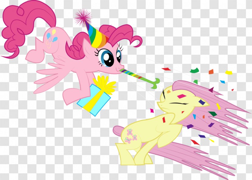 Pony Pinkie Pie Fluttershy Drawing - Tree - Pencil Mark Transparent PNG