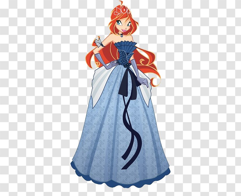 Bloom Stella Flora Musa Tecna - Ball Gown Transparent PNG