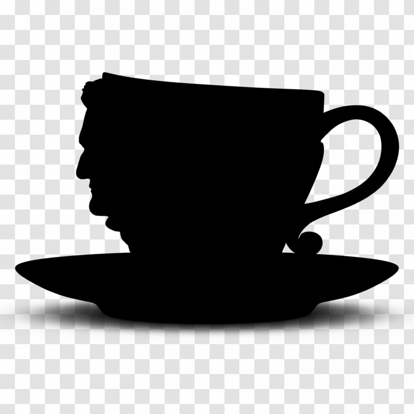Coffee Cup - Silhouette - Blackandwhite Transparent PNG