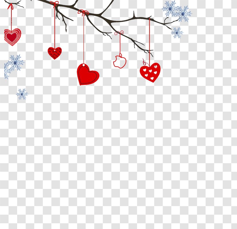 Valentines Day Heart Romance Lupercalia - Tree - Hanging From A Transparent PNG