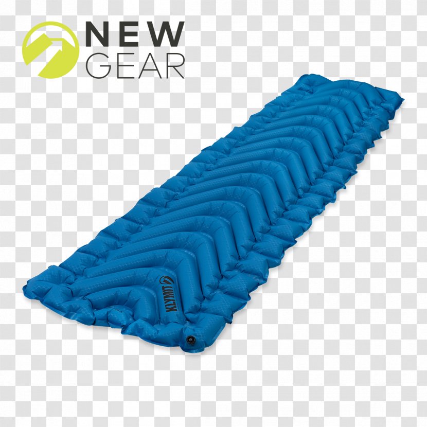 Sleeping Mats Klymit Camping Bags Ultralight Backpacking - Turquoise - Inflatable Transparent PNG