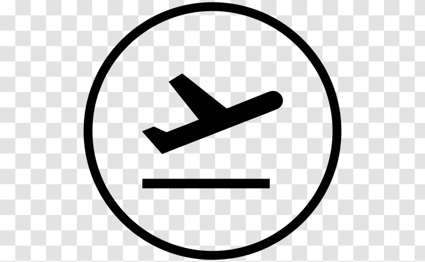 Airplane Airport Flight Takeoff Transport - Plane Coffee Logo Transparent PNG
