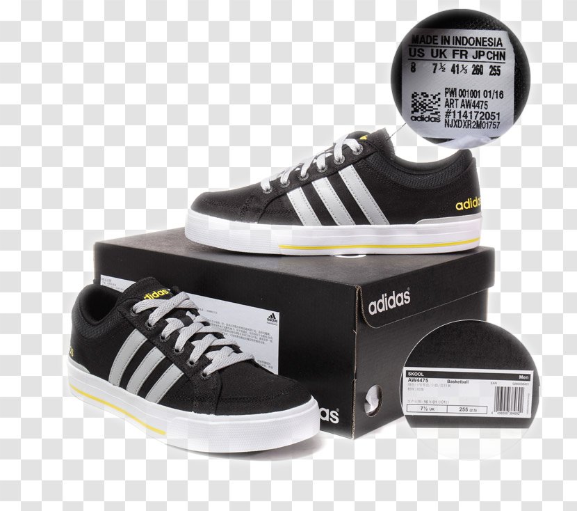Adidas Originals Skate Shoe Superstar - Black - Shoes Transparent PNG