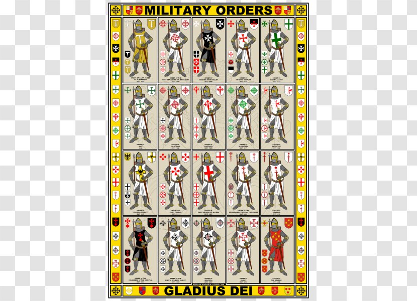 Military Order Knights Templar Of Chivalry - Knight Transparent PNG