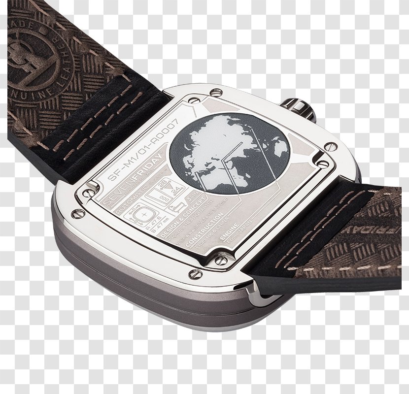 Miyota 8215 Sevenfriday M2/02 Automatic Watch - Hardware Transparent PNG