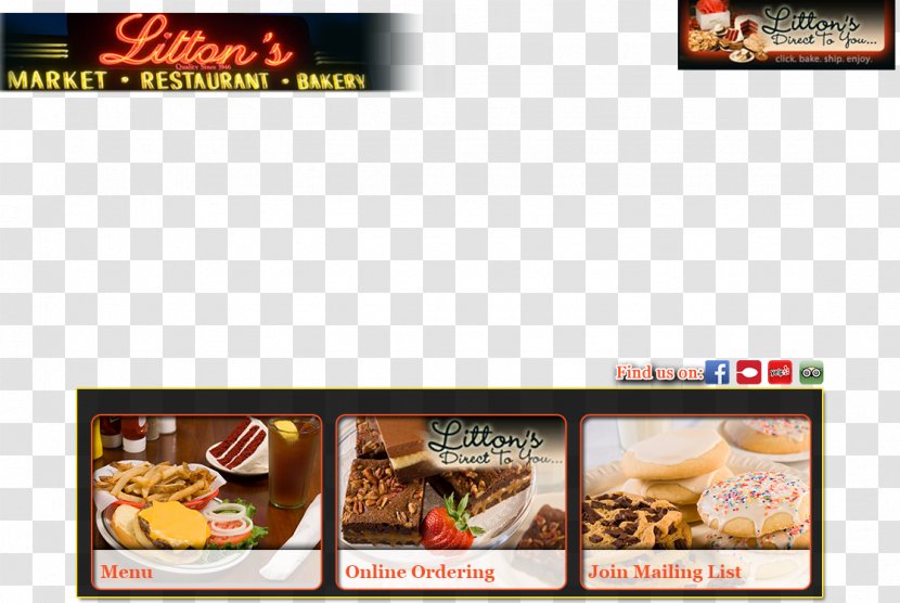 Fast Food Litton's Market, Restaurant & Bakery Mexican Cuisine - Accommodation - Menu Advertising Transparent PNG