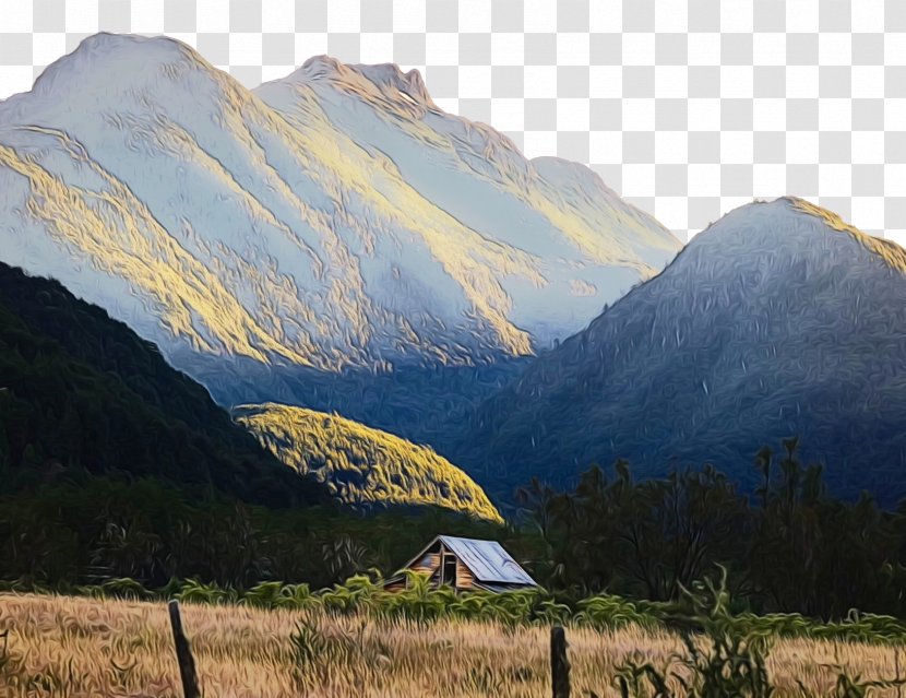 Mountainous Landforms Mountain Highland Natural Landscape Range - Ridge Fell Transparent PNG