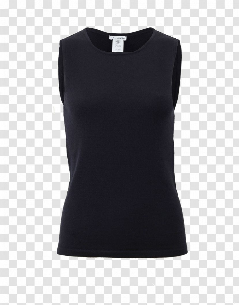 T-shirt Top Sweater Sleeveless Shirt - Active Tank Transparent PNG
