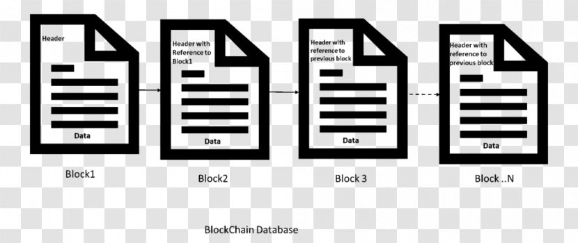 Blockchain Distributed Ledger Smart Contract Bitcoin - Black And White Transparent PNG
