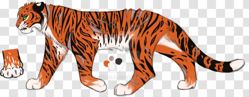 Tiger Cat Pet Clip Art - Wildlife Transparent PNG