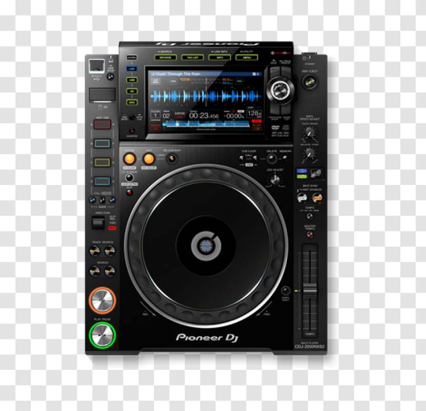 CDJ-2000 DJM Pioneer DJ Audio - Disc Jockey - Stage Light Transparent PNG